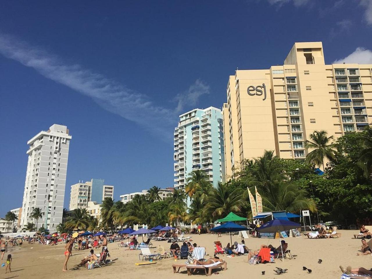Tropical Studio At The Beach In Isla Verde 산후안 외부 사진