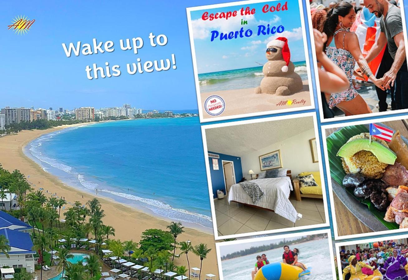 Tropical Studio At The Beach In Isla Verde 산후안 외부 사진